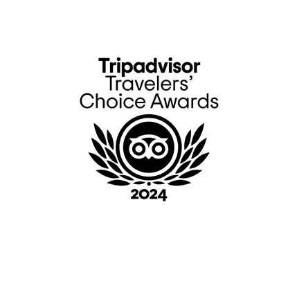 Tripadvisor Travelers' Choice Awards logo for 2024.